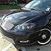 Spec-D Tuning 2LHP-COR03JM-TM Toyota Corolla Black Led Projector Halo Head Lights