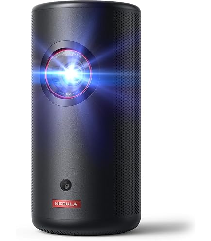 Nebula Capsule II Smart Mini Projector, by Anker, Palm-Sized 200