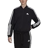 adidas womens Essentials 3-stripes Woven Track Jacket