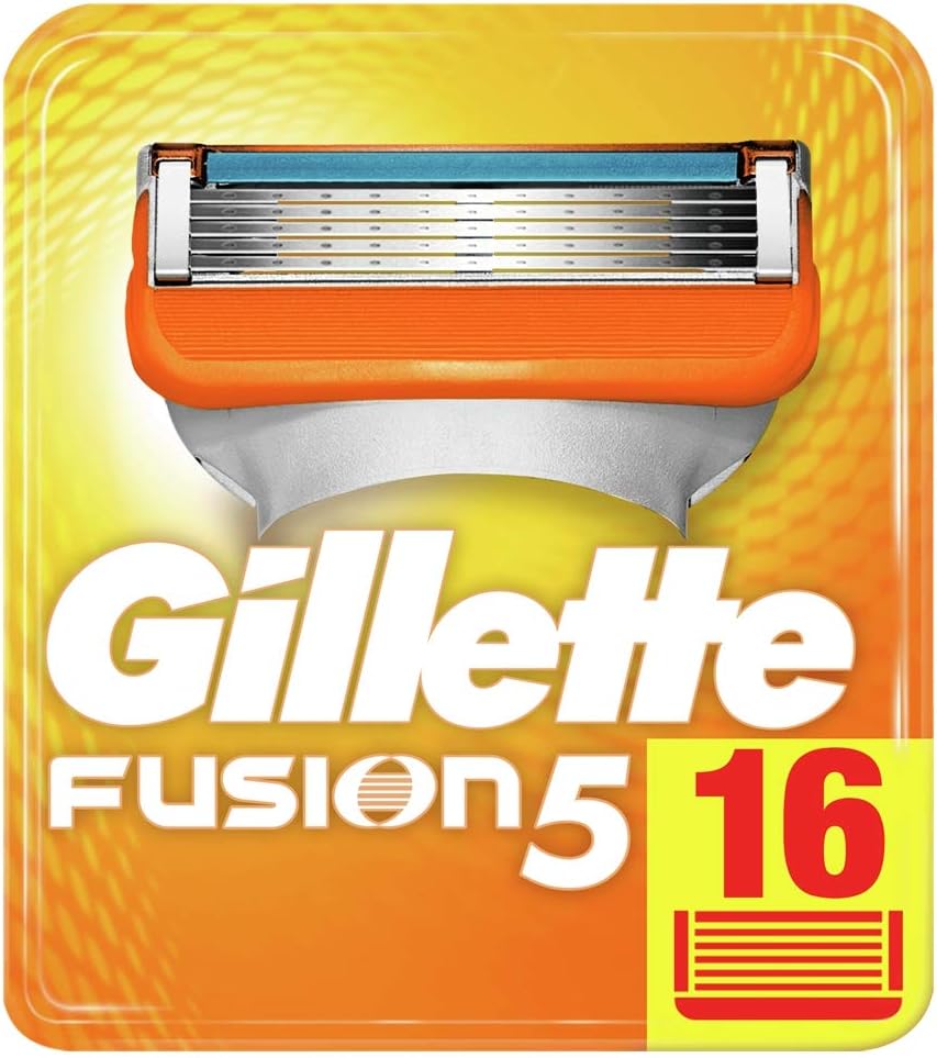 Gillette Fusion Razor Blades, 16 Refills, Packaging May Vary Amazon.co