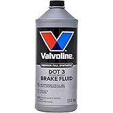 Valvoline DOT 3 Synthetic Brake Fluid, 32 oz | High-boiling synthetic brake fluid with corrosion protection for DOT 3 systems.