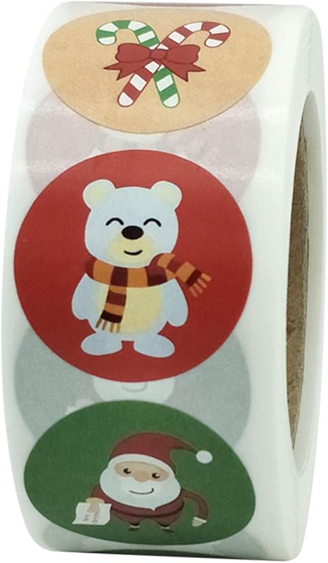 SANFASHION Weihnachtsaufkleber Weihnachtsferiengeschenke