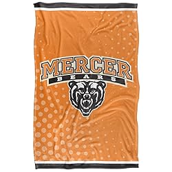 Mercer University Bears Blanket, 36"x58" Logo