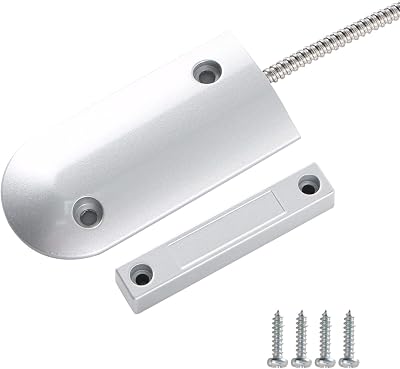 Ohamtes OC-60B Wired Door Magnetic Contact NC NO Sensor Roller Garage Alarm
