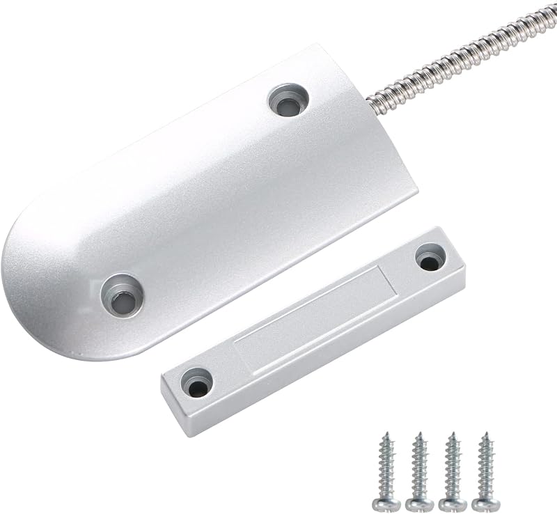 Ohamtes OC-60B Wired Door Magnetic Contact NC NO Sensor Roller Garage Alarm