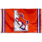 Boise State Broncos Vintage Retro Throwback 3x5 Banner Flag