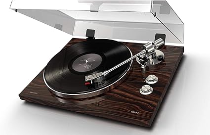Amazon Com Ion Audio Pro500bt Exquisitely Crafted 2 Speed 33 1 3 Rpm And 45 Rpm Belt Drive Turntable With Wireless Bluetooth Streaming Capability Built In Switchable Phono Pre Amplifier And Usb Conversion Musical Instruments