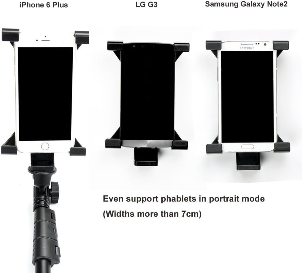 Vastar iPad Tripod Mount Universal Tablet Tripod Holder Adapter for iPad, iPad Air 2,iPad Mini,Samsung Galaxy Tab,Tab Pro,Tab S, Microsoft Surface,Google Nexus,Selfie Stick,Monopod,ipad Pro 10.5