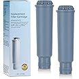 Coffee Machine Water Filter Cartridges for Melitta/Krups Claris F088 F088 01/Siemens TCZ60003 /AEG/Neff/Bosch TCZ6003 (Pack of 2)