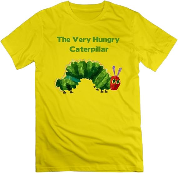 Amazon はらぺこあおむし 絵本 メンズ Tシャツ 半袖 Tシャツ カットソー 通販