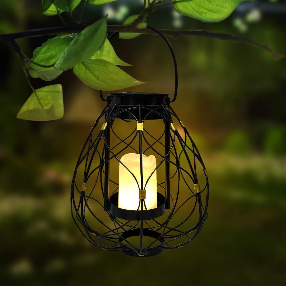 pearlstar Solar Lanterns Outdoor Hanging Solar Outdoor