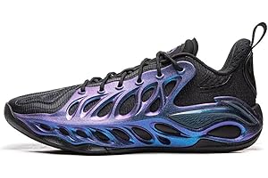 LI-NING BAD5 Hunting 2 Men's Basketball Shoes Professional Lightweight High Rebound Comfortable Sneakers ABFW013