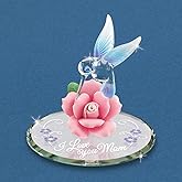 Glass Baron "I Love You Mom with Hummingbird Figurine