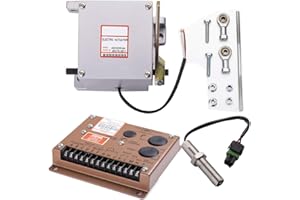 Knowtek ADC225-24V Actuator + Governor ESD5500E + Magnetic Pickup Sensor MPU 3034572 for Generator 1 Set Engine Actuator ADC225-24