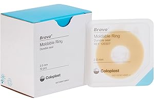 COLOPLAST Brava Ostomy Ring 2 mm Thick, Diameter 2 Inch, Moldable 120307, 10 Ct