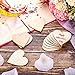 Wood Heart Cutouts Wood Heart Slices Embellishments Ornaments for Wedding, Valentine, DIY Supplies (2 Inch, 120 Pieces)