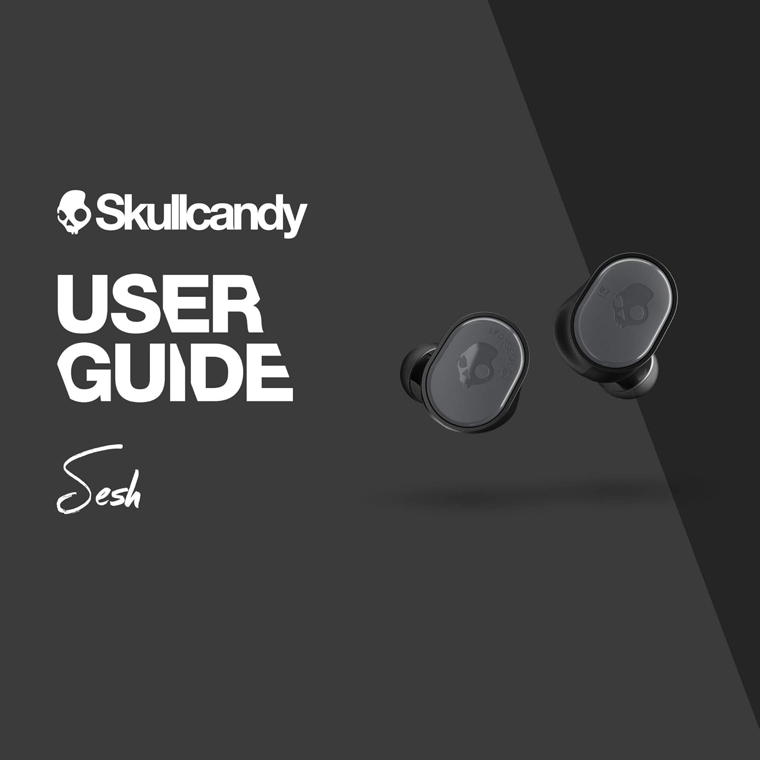Skullcandy Sesh True Wireless In-Ear Earbud - Black: Electronics