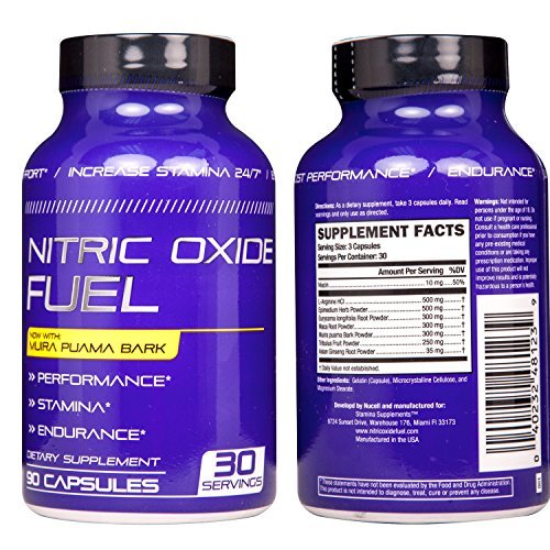 Nitric Oxide Fuel Nitric Oxide Complex for Stamina Endurance Size