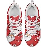 Jeiento Womens Walking Sneakers Tennis Shoes - Flag Shoes Breathable Comfortable Non Slip Athletic Running Jogging Gym Workout Casual Sport Shoe