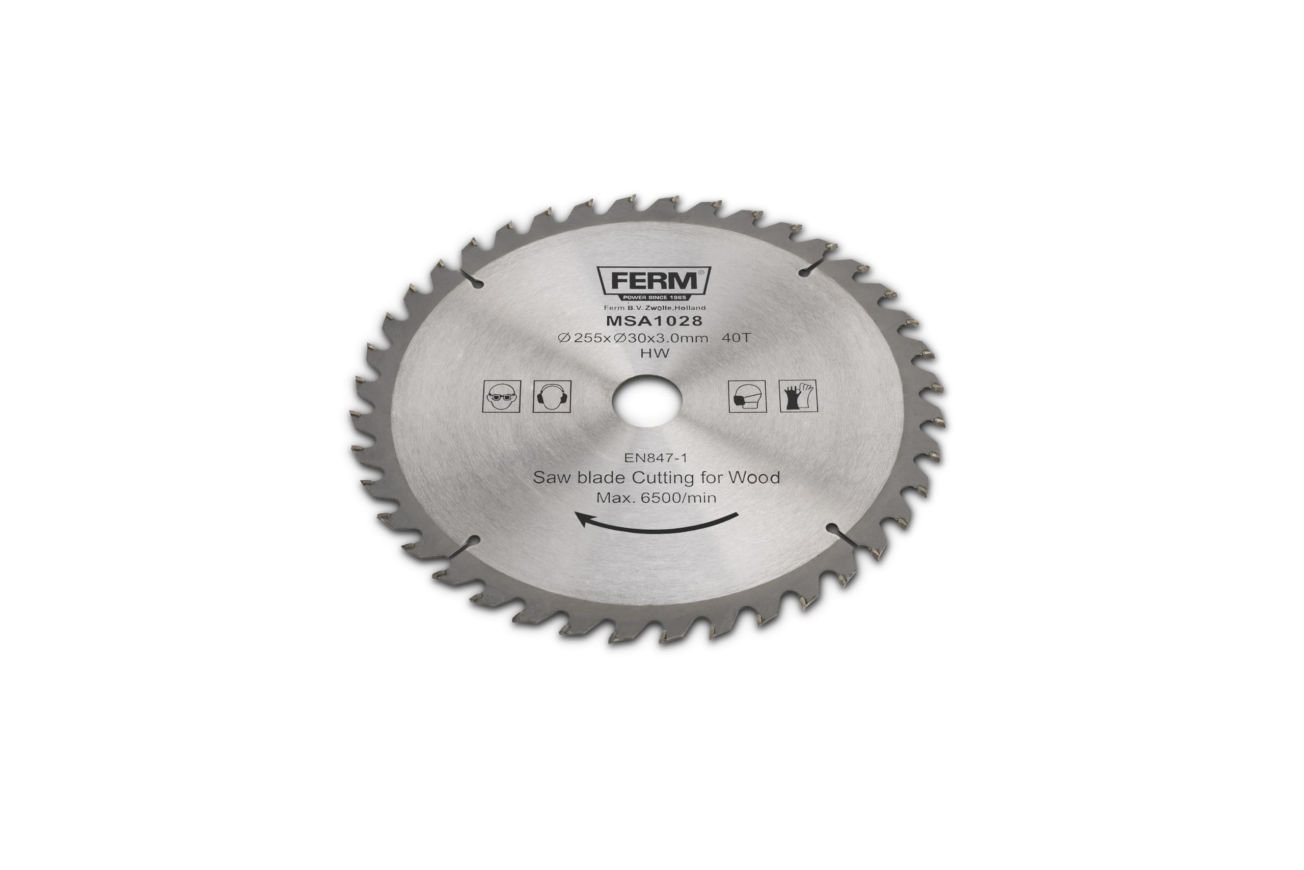 FERM Saw Blade 255x30/16mm 40T TCT