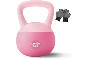 Soft Kettlebell - Cushioned Impact-Resistant Base and Anti-Slip, Kettle bell Anti-Slip Grip Weight for Home Workouts, Safe St