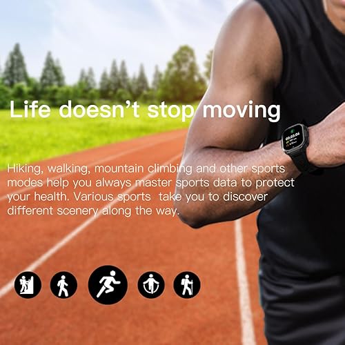 MIDDOW Military Smartwatch for Men (4G LTE WiFi GPS),