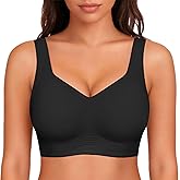 2026 Jelly Seamless Wireless Plus Size Bras No Underwire Supportive Full Coverage Comfortable Everyday Bra for Older Women