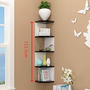 Estante，Pared Retro Estantería，Antigua Armario Estante，Robusto Estable