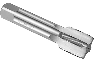 uxcell Hand Plug Tap M35 x 1.5 H2 Metric Thread Plug Style Taps Straight Flute Screw Tapping Threading Tool High Speed Steel 