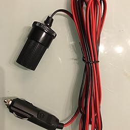 Cable de extensión para mechero de Coche, 12 V, 24 V, Adaptador de ...