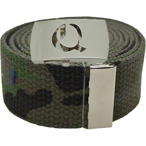 BodyJewelryOnline Old English Initial G Canvas Military Web