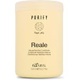Kaaral Purify Reale Intense Nutrition Conditioner - Moisturizing - 1000 ml | Hydrating Intensive Repair for Damaged, Dry or Color Treated Hair - For Women's &amp; Men's Curly or Frizzy Hair