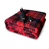 SJC Electric Blanket 60"x 40" 12V Heated Travel