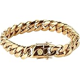 18k Gold Miami Mesh Bracelet, Fashionable And Luxurious Bracelet, Adding Charm, Suitable For Both Men And Women, Suitable For Birthdays, Valentine's Day, Thanksgiving, Christmas Holiday Gifts, Gift Box Packaging