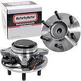 MotorbyMotor 515176 Front Wheel Bearing and Hub Assembly 2WD with 6 Lugs Fits for 2018-2020 Ford F-150, 18-20 Ford Expedition, 2018-2020 Lincoln Navigator Hub Bearing Assembly w/ABS RWD-2pc Set