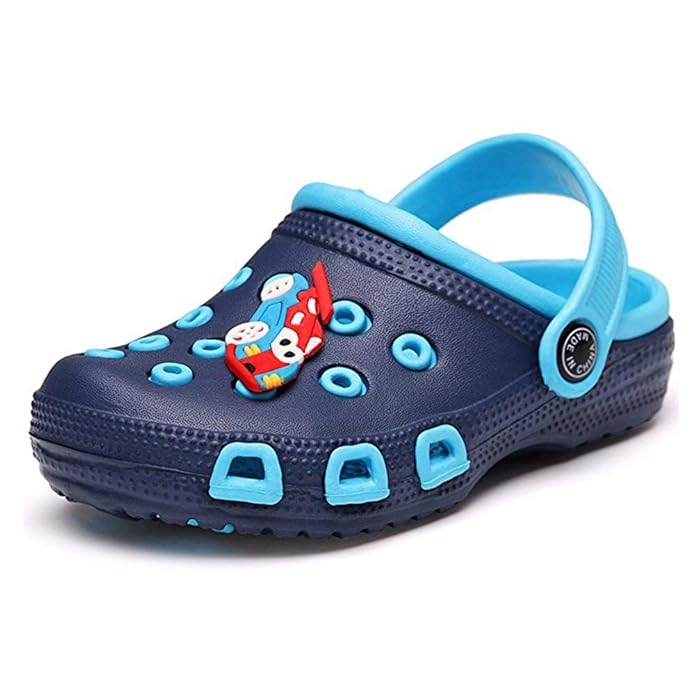 Amitafo Gartenschuhe Unisex Kinder Clogs Pantoletten Mädchen Atmungsaktiv Hausschuhe Sportschuhe Jungen Badeschuhe Hohl Panto