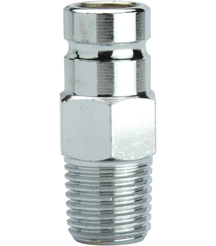 SeaSense Nissan Tohatsu Fuel Connector 1/4-Inch NPT Male Chrome-Plated