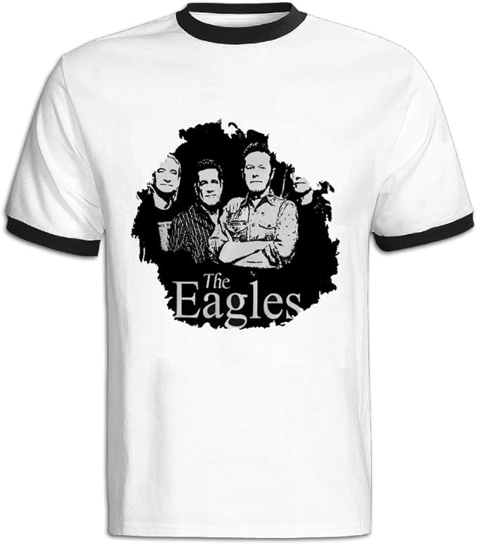 Man's Eagles American Rock Band Tee Shirt Best Clothing