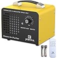 JOBYNA Ozone Generator, 10,000mg/h Remote Control Timing Ozone Machine, High Capacity Industrial/Commercial/Home Ozone Generator for Rooms, Smoke, Cars (Include Batteries)