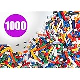 Building Bricks - Regular Colors - 1,000 Pieces Classic Bricks - Compatible with all Major Brands