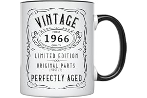 1966 60th Birthday Gift for Women Men 60 Birthday Coffee Mugs for Men 60 Year Old Birthday Gift 1966 60th Gifts Christmas Gif
