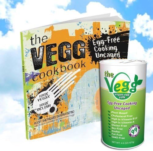 The Vegg Combo (4.5 Oz Container and the Vegg Cookbook) by The Vegg
