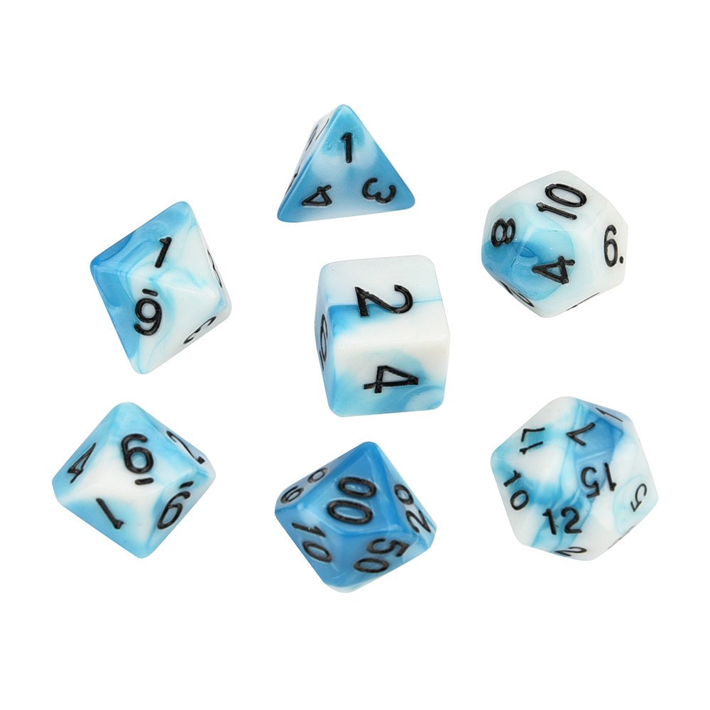 7pcs Set Dice Random Polyhedral Dice In Multiple Colors Bundle With Trpg Game Dungeons Dragons Polyhedral D4 D Multi Sided Acrylic Dice Polyhedral Rpg Dice Toys Games Cate Org