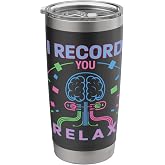 EEG Tech Brainwave Electroencephalographic Technician Stainless Steel Insulated Tumbler