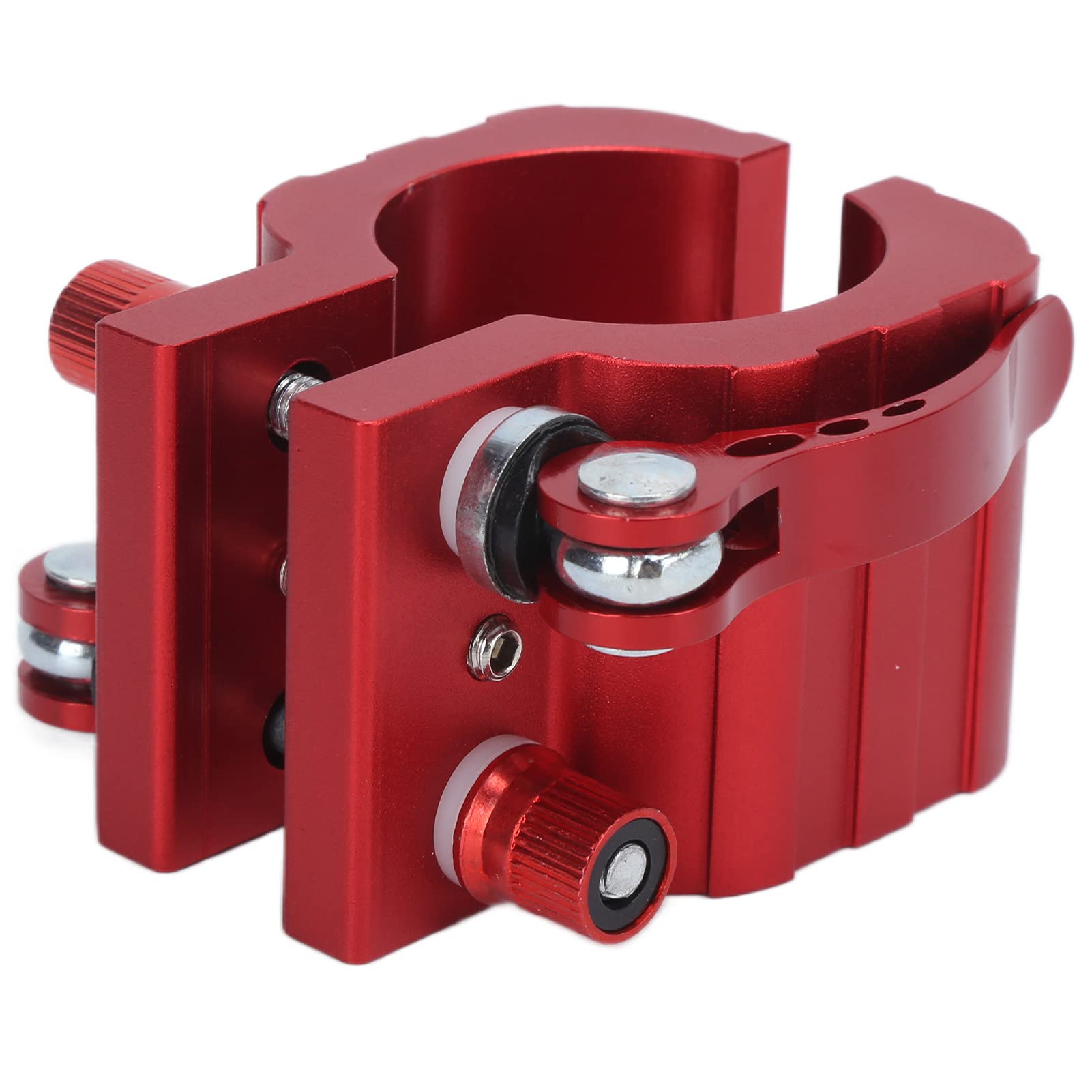 VGEBY Electric Scooter Folding Clamp, Aluminum Alloy Electric Scooter Rugged Lock Compatible with Zero 8X 10X 11X Scooter Series(red) Electric Scooter Electric Scooters Ride