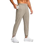 Soothfeel Men's Joggers with Zipper Pockets Golf Joggers Lightweight Sweatpants Athletic Workout Pants for Men Track