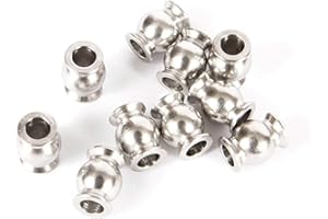 Axial Susp Pivot Ball, Stainless Steel 7.5mm (10), AXI234004