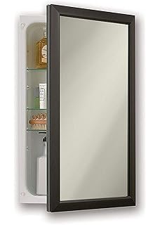 Amazon Com 14 X24 Mirrored Medicine Cabinet Coffee Bean Kitchen Dining