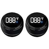 2 Pack Bath Thermometer for Bathtub, Rechargeable