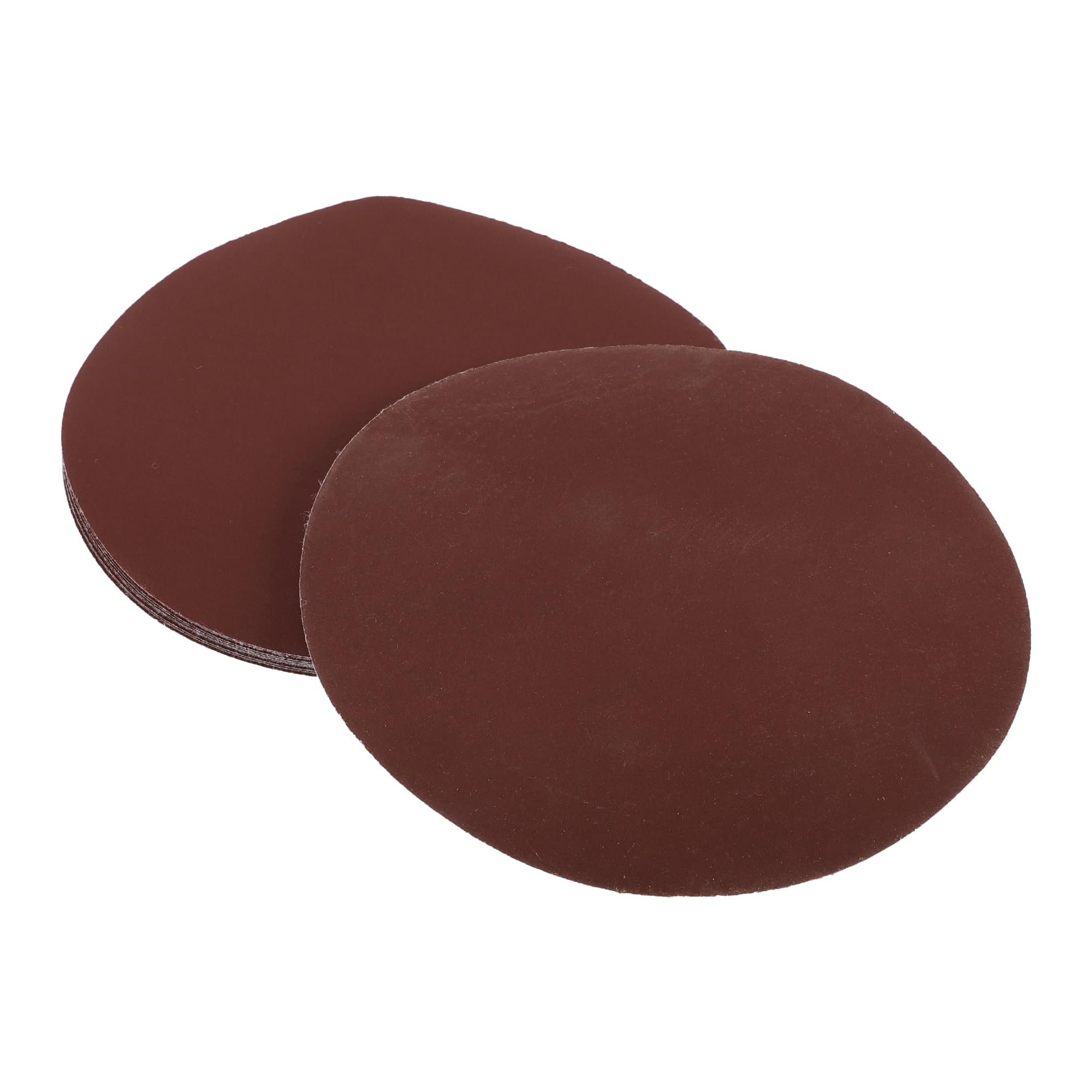 Partuto 10 Pcs 6inch 1000 Grit Universal Sanding Discs - Round Hook and Loop Sandpaper - White Paper Red